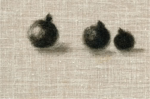 artwork on transparent canvas